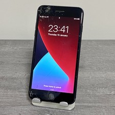 iPhone 7 Plus 128GB Nero Opaco Sbloccato Perfettamente Funzionante - Schermo Rotto