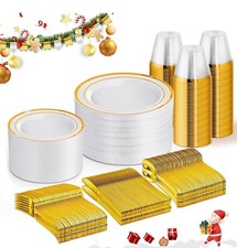 Spoons for Wedding and Party Supplies, Knives, Forks, Cups, 75 Each-Dinner 