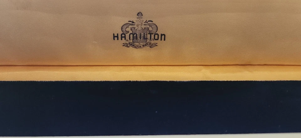 VINTAGE RARE Hamilton Watch Presentation Case Celluloid - Image 2 of 4