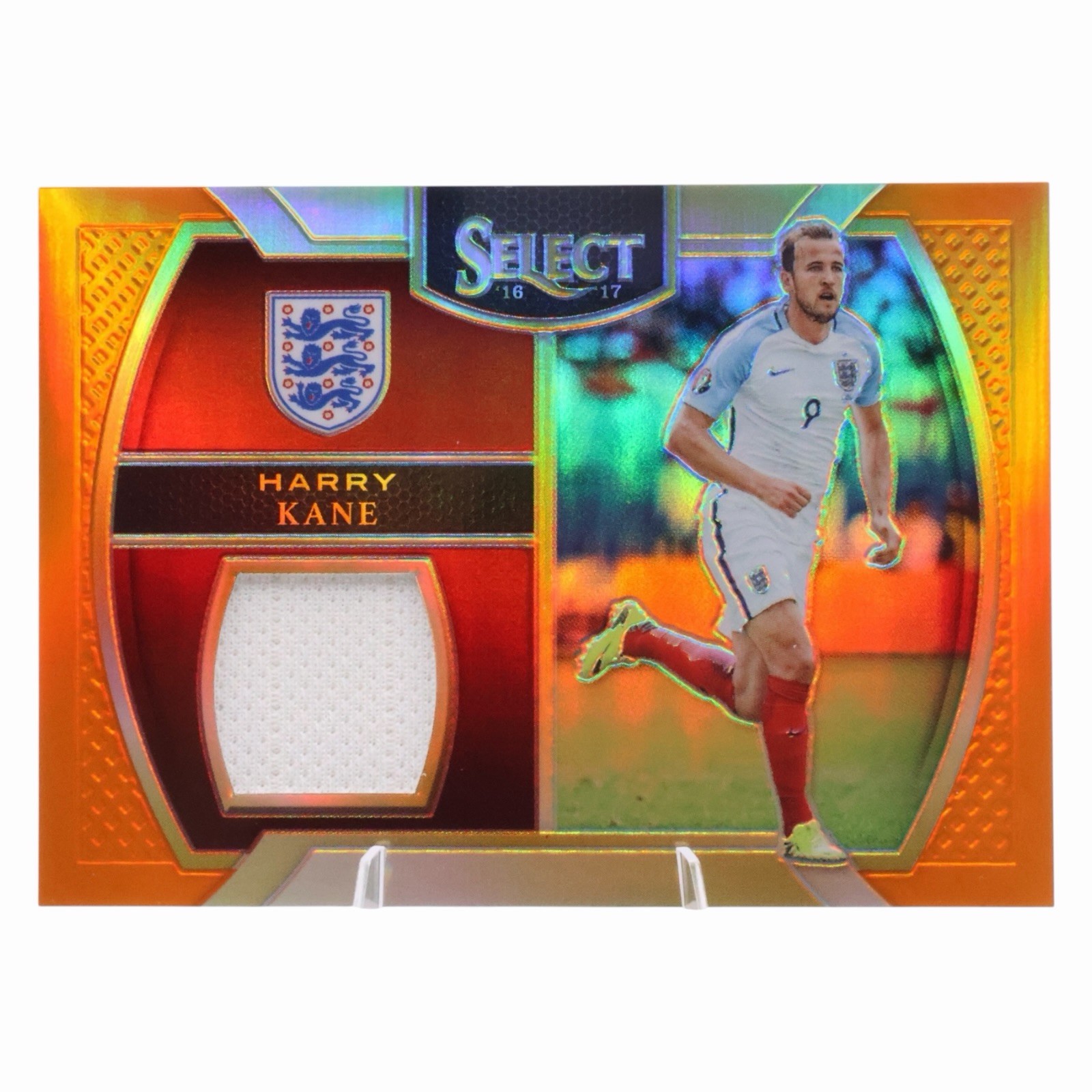 2016-17 Panini Select Orange Prizm Relic #M-HK Harry Kane /75