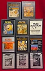 Lot of 11 Atari 2600 and 7800 Games - untested