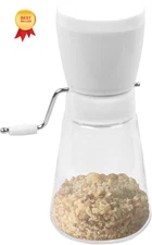 Fox Run 5716 Hand Crank Nut Chopper/Grinder, 7.5 3.5 x 5 x inches, Glass 
