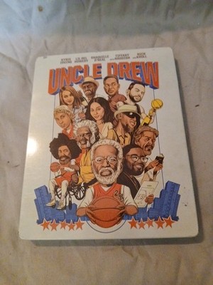 UNCLE DREW 2018 BLU-RAY + DVD  STEELBOOK LIMITED NIKE KYRIE IRVING 2-DISC OOP VG