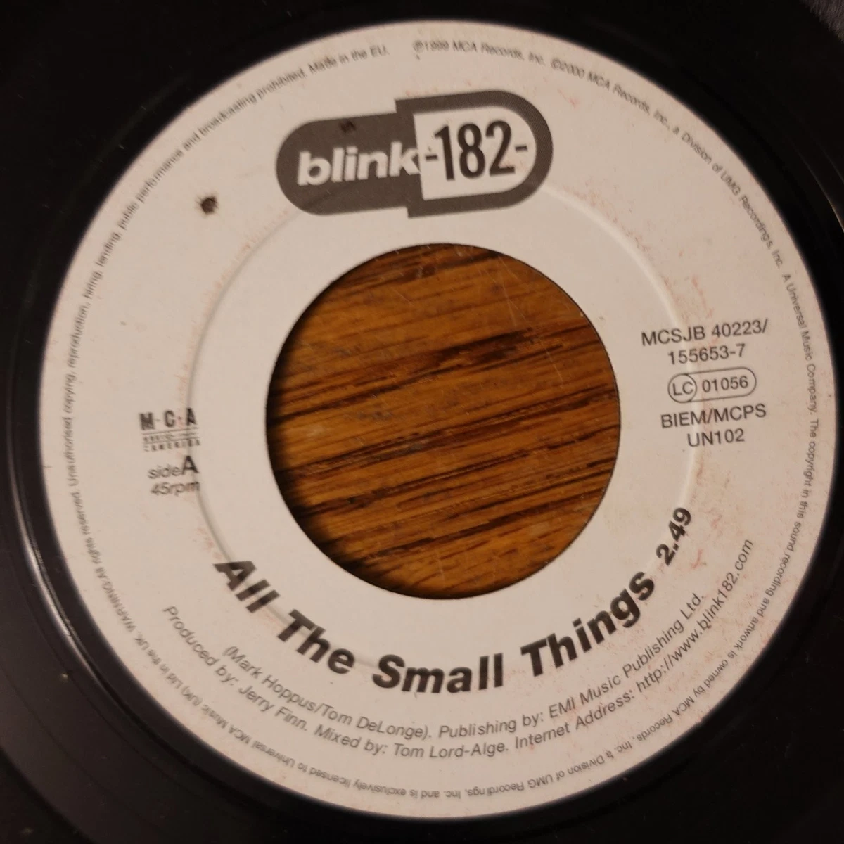 Blink - 182 Artist 45 RPM Speed Vinyl Records for sale | eBay