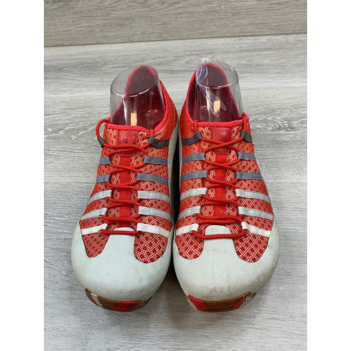 スニーカー tsubo Tsubo Women's Sneakers Red Cream Mesh Bungee 10 Camo Sole Low Top