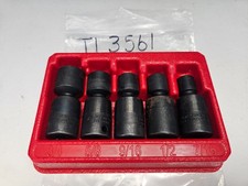 Snap On 5 Pc 38 Dr 6 Pt Sae Shallow Impact Swivel Socket Set Tl3561 Snap On 5 Pc 38 Dr 6 Pt Sae Shallow Impact Swivel Socket Set Tl3561