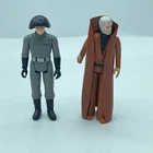 Vintage 1977 Kenner Star Wars Obi Wan Kenobi Death Star Commander Figures Lot