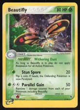 Beautifly Holo 2/109 LP Ruby and Sapphire Pokemon Card on eBay