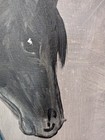 Abstract Horse Decor Art 11x14 Acrylic Canvas Modern Living Room Wachtel — photo 5