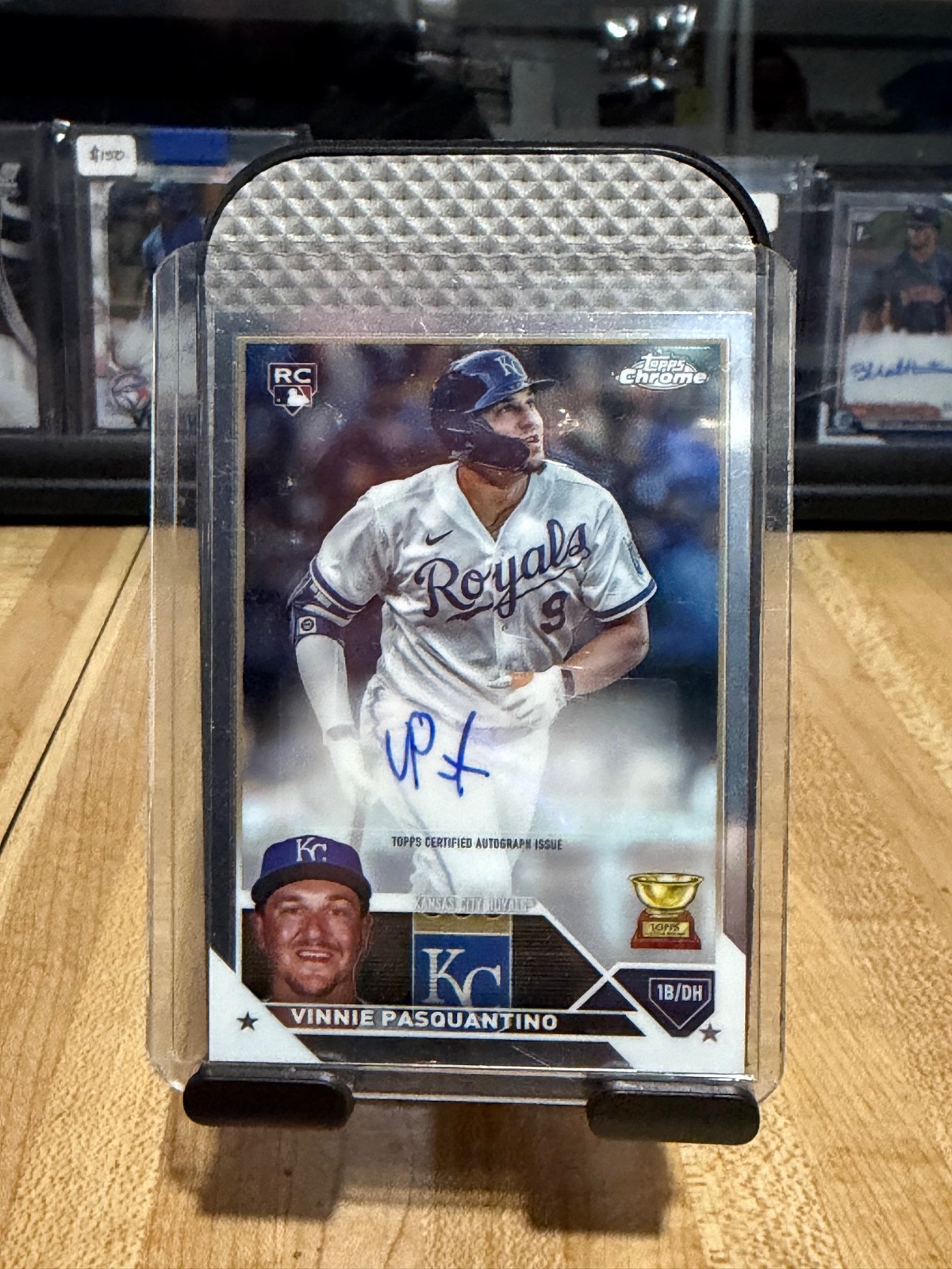 2023 Topps Chrome Update Series Vinnie Pasquantino Rookie Auto #AC-VP