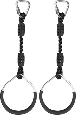 Hanging Ninja Gymnastic Ring Swing Monkey Bar Climbing Bar Jungle Fist for Outdo