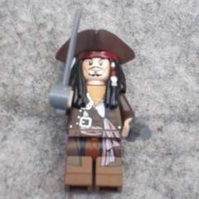 Lego Captain Jack Sparrow Minifigure 4195 Queen Anne 4193 4194
