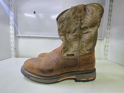 Ariat Workhog H2O Waterproof Work Boot 10008633 Pull On 14 D Men s Work Boots