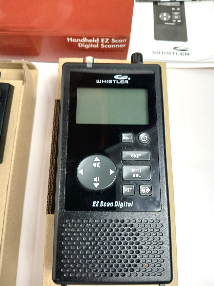 Scanner Radio Whistler WS1088 - DMR P25 Phase I/II - Ouvert Jamais Utilisé