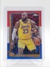 LEBRON JAMES 2025-26 TOPPS CHROME RED WHITE BLUE REFRACTOR LAKERS Q7018