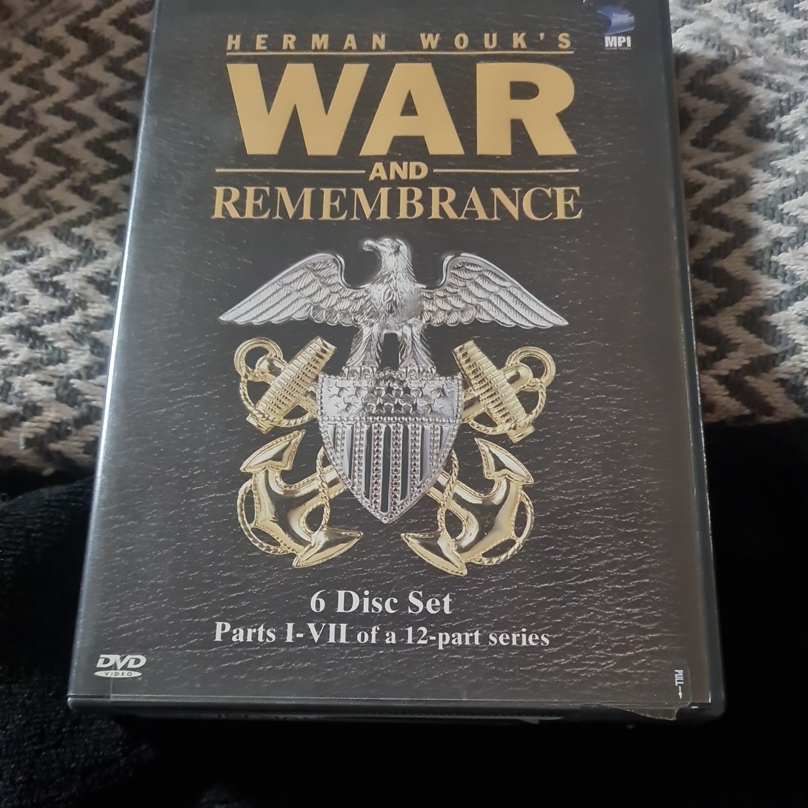 War and Remembrance, Parts 1-7 (DVD, 2004) American import read