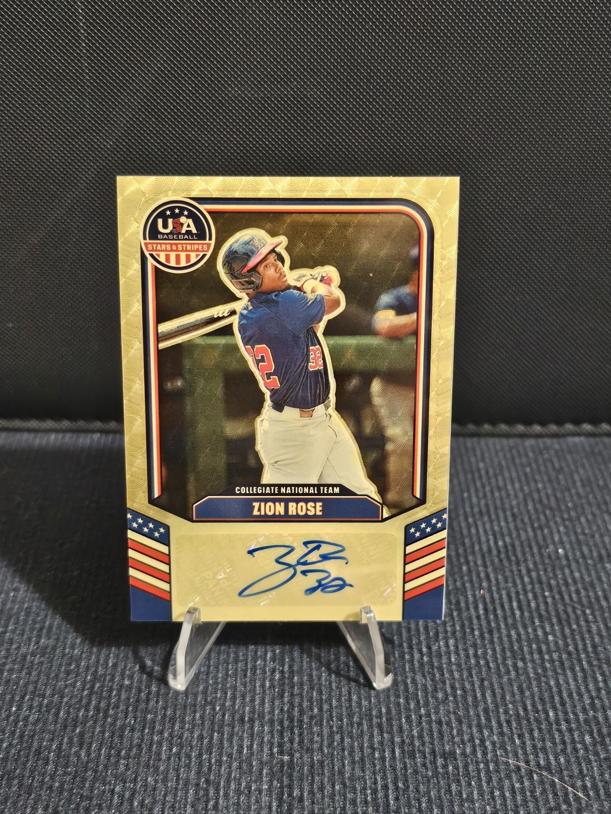2026 Panini Stars & Stripes #CNT-ZR Zion Rose SUPERFRACTOR AUTO 1/1 Royals #6 📈