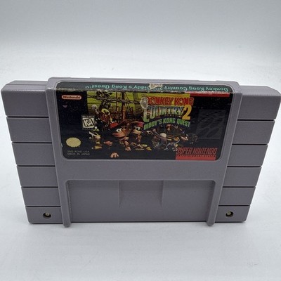 Donkey Kong Country 2: Diddy's Kong Quest SNES Super Nintendo Tested