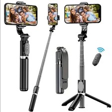 Telescopic Selfie Stick Tripod Monopod Stand Mobile Phone Support Wireles Gimbal