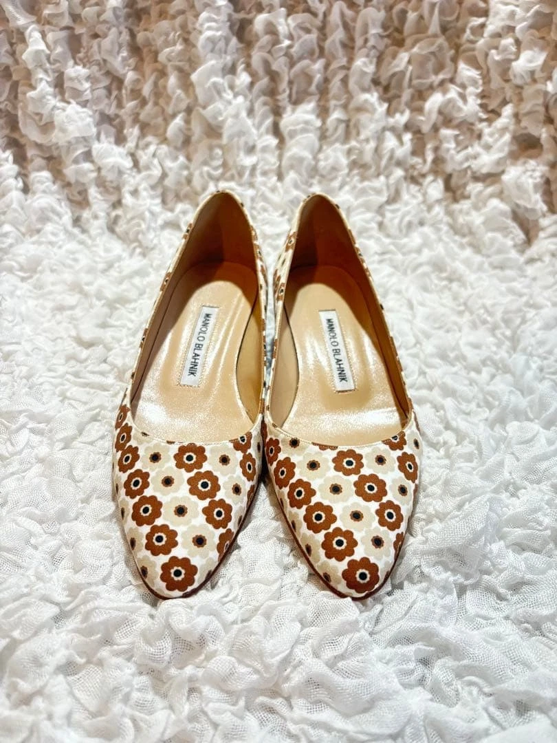 MANOLO BLAHNIK♡レースハイヒール Manolo Blahnik Pump Floral Heels for Women for sale | eBay