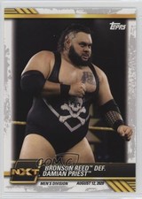 2021 Topps WWE NXT Bronson Reed def Damian Priest #57 1md