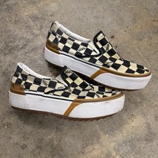 VANS Stacked Platform Shoes Mens 7 Womens 8.5...