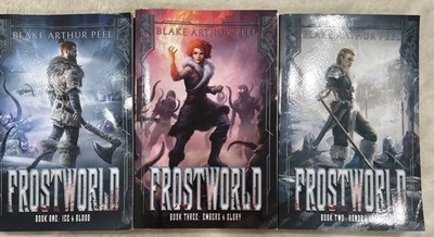 Frostworld Books 1-3: A Lit RPG Adventure Paperback By Blake Arthur Peel