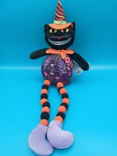 BLACK CAT HALLOWEEN SHELF SITTER DISPLAY DECOR - CUTE SHELFSITTER FIGURE FIGURIN