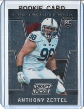Anthony Zettel 2016 Panini Collegiate Draft Picks #236 - Rookie RC - Penn State