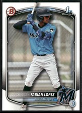 2025 Bowman #BP-19 Fabian Lopez Prospects