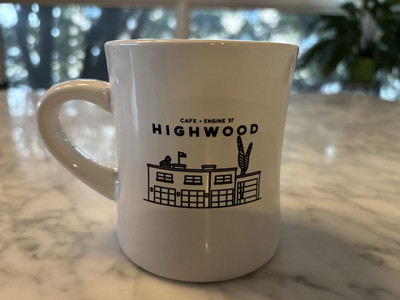 Tala Coffee Roasters Highwood Cafe Engine 37 Mug Cup Chicago Chunky Diner