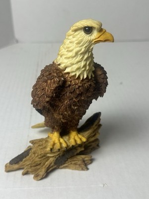 Heavy Detailed Bald Eagle Statue Figurine