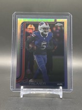 JOSHUA PALMER 2025 Topps Chrome #31 Silver Refractor