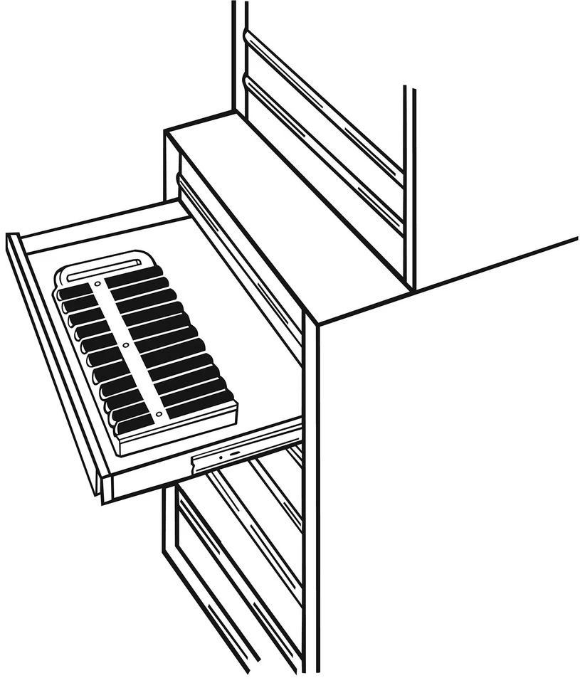 Bandeja organizadora de enchufes magnéticos Lisle para 1 enchufes de impacto de 2 pulgadas 22 compartimentos Foto 3 de 3
