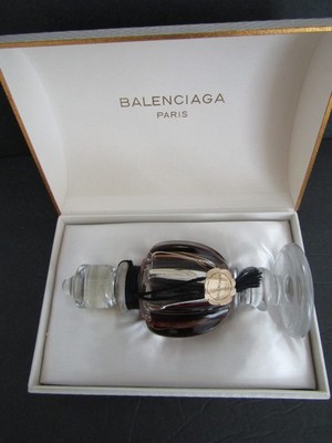 Vintage Sealed 2 oz  Quadrille pure  Parfum By Balenciaga, crystal bottle