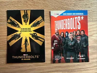 Cartes à collectionner Marvel Thunderbolts* Trading Cards UCI ÉDITION LIMITÉE COMME NEUVES - Photo 1/2