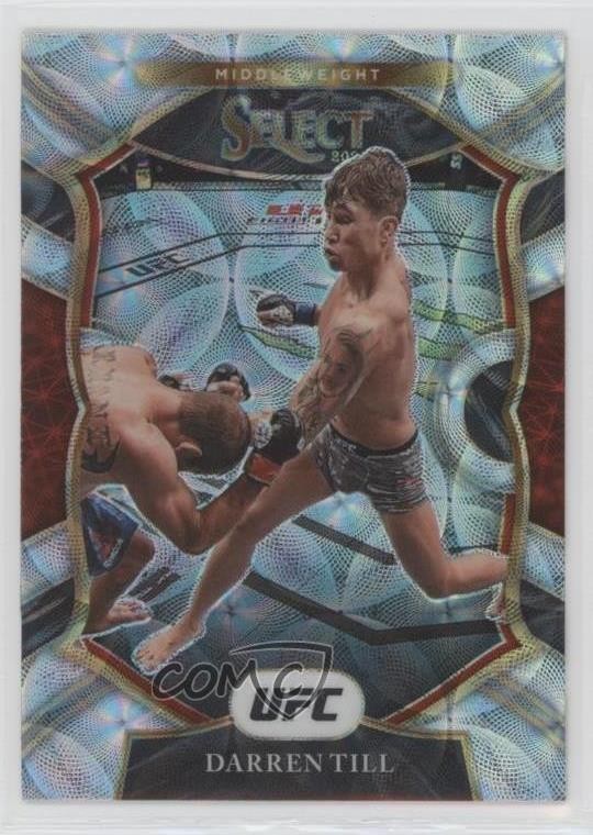 2021 Panini Select UFC Concourse Scope Prizm Darren Till #90 n0c