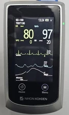 Nihon Kohden GZ-130  Transmitter Patient Ready w/Test Strip Cert.on Live central