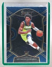 Anthony Edwards 2020 Panini Select #61 Blue Rookie RC Concourse A
