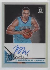 2019 Donruss Optic Rated Rookie Holo Prizm Signatures PJ Washington Jr Auto u4w