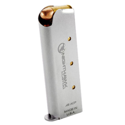 Nighthawk Custom Officer 1911 .45ACP 7-Round Magazine w/ No Basepad - MG0045