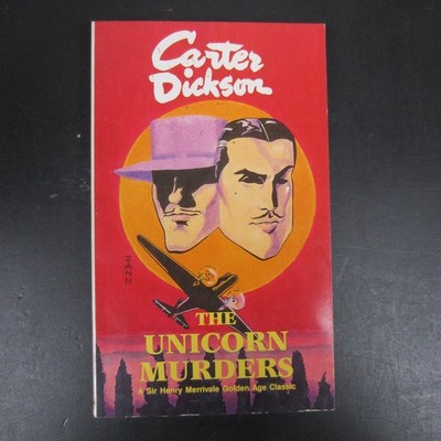 Unicorn Murders Carter Dickson 1989 Sir Henry Merrivale Mystery International PB