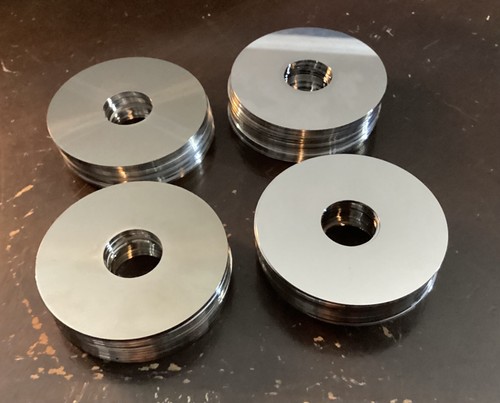 Lot of 100 2.5” Hard Drive Platters For DIY Arts & Crafts