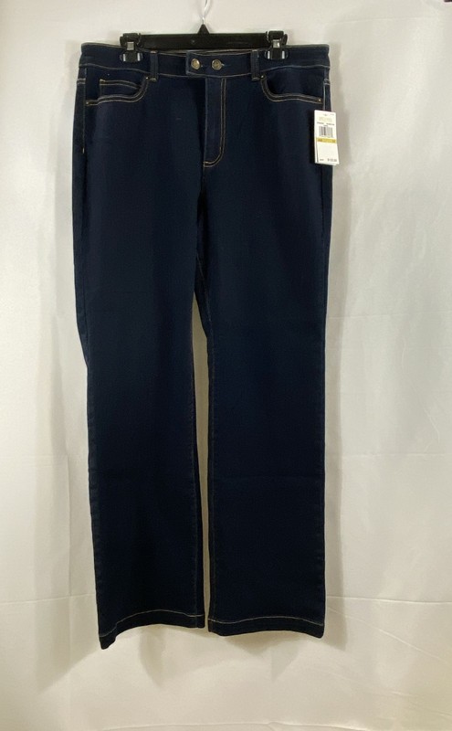 Michael Kors Women's Skinny Jeans Dark Midnight Wash Stretch NWT Sz 14