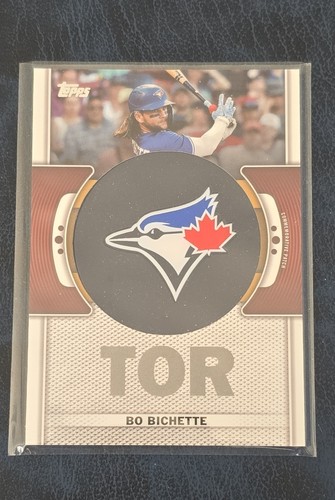 Bo Bichette #TLP-BB 2023 Topps Team Logo Patch card