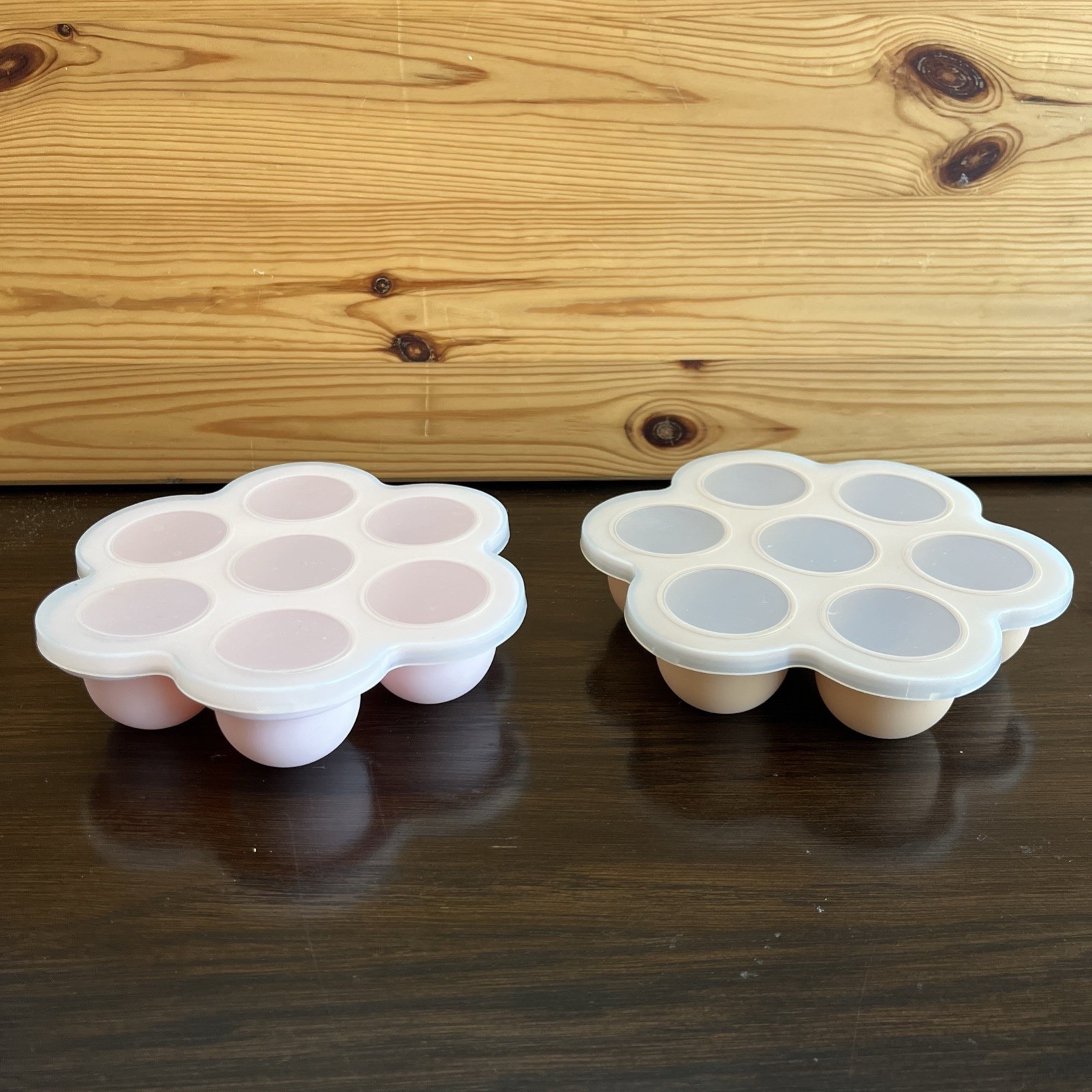 Silicone Baby Food Containers Freezer Safe Pink