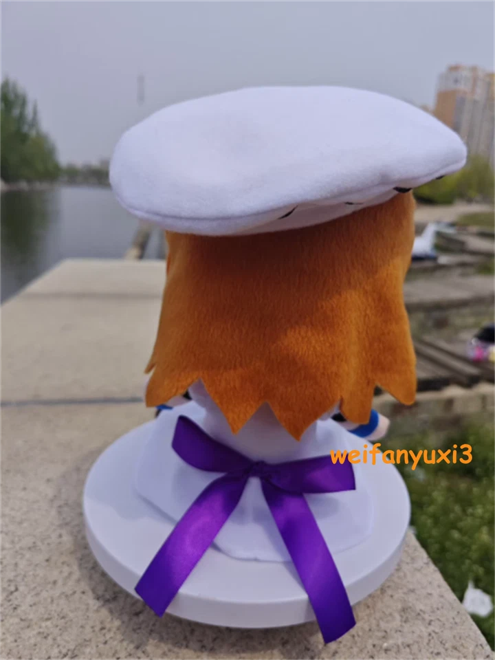 20cm Anime Higurashi When They Cry Ryugu Rena Fumo Sitting Plush Doll Toy Gift - Image 4 of 4