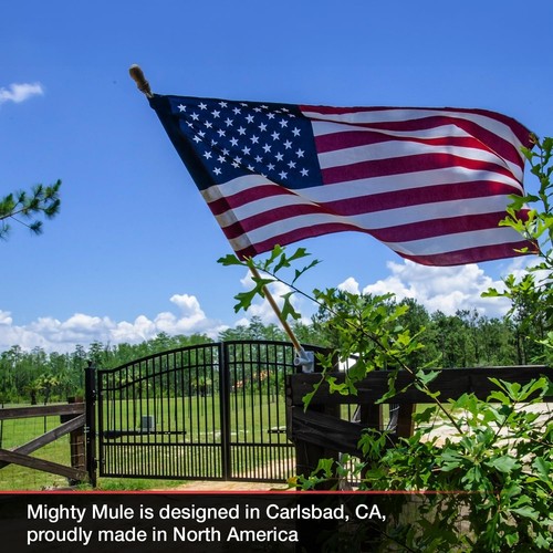 Versatile Automatic Gate Opener - Fits 12ft Gates, Black Finish, DIY Friendly - Picture 6 of 7
