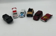 Lot of 6 Mixed Brand Vintage Cars Multi Years.1.64 Scale