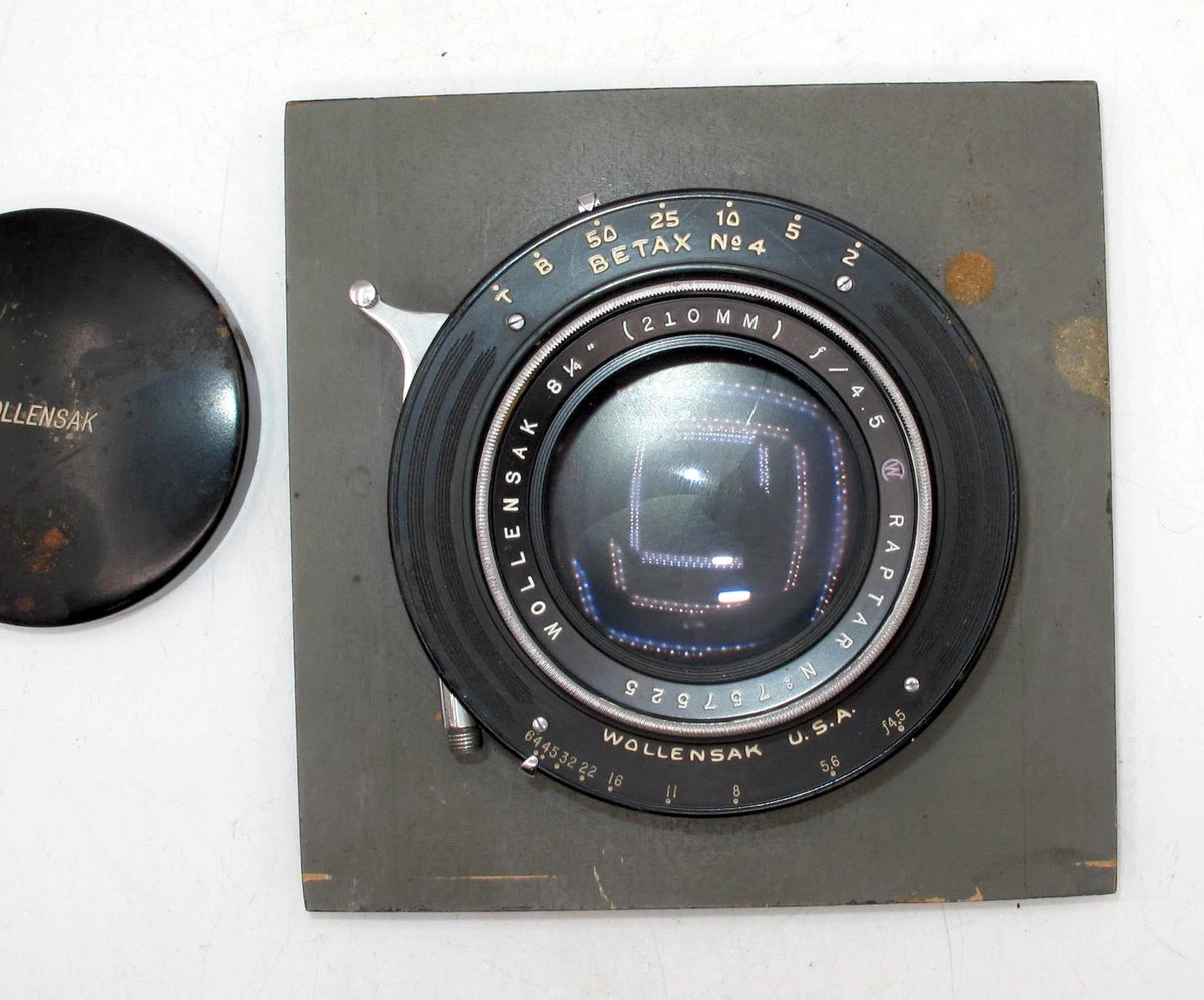 Wollensak f/4.5 Camera Lenses for sale | eBay